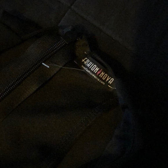 Black Fashion Nova Dress - Picture 2 of 5